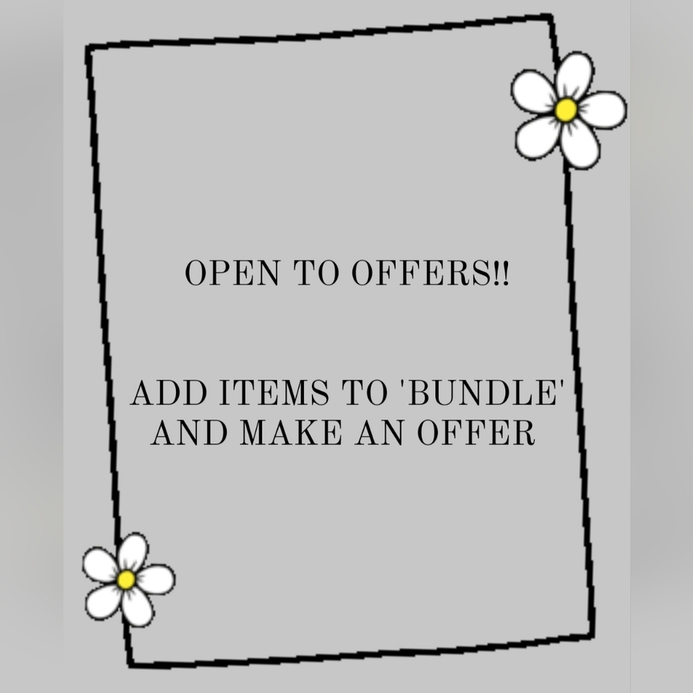 OPEN TO OFFERS!!